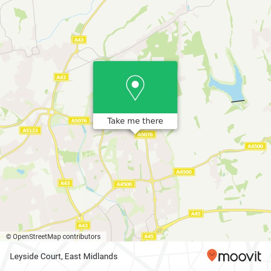 Leyside Court map