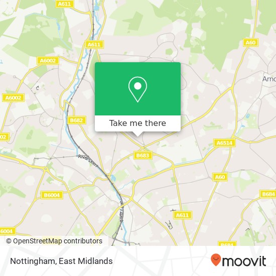 Nottingham map