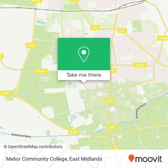 Melior Community College map