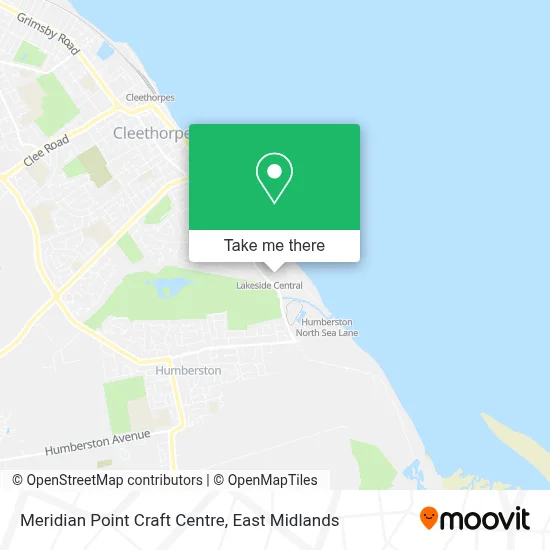 Meridian Point Craft Centre map