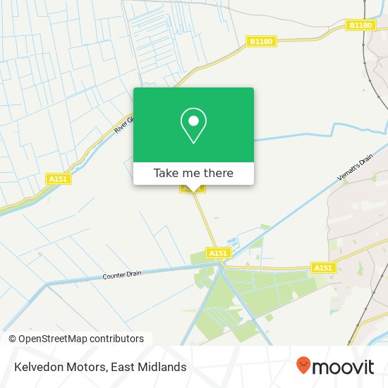 Kelvedon Motors map