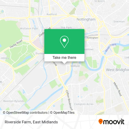 Riverside Farm map