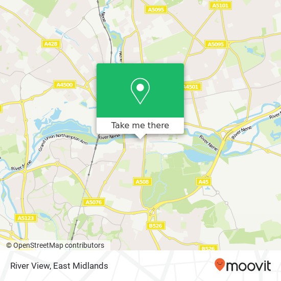 River View map
