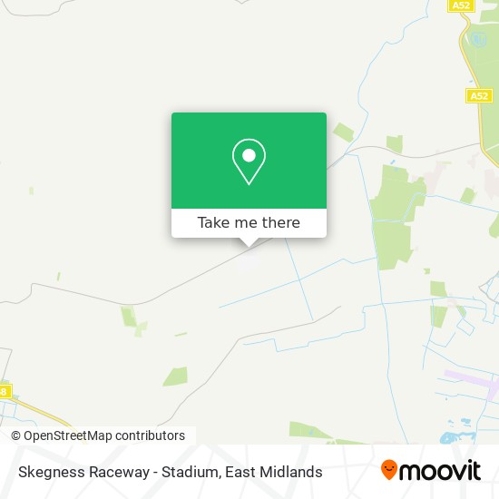 Skegness Raceway - Stadium map