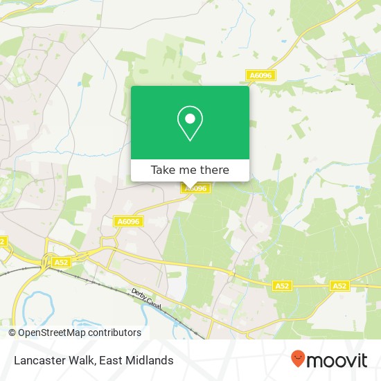 Lancaster Walk map