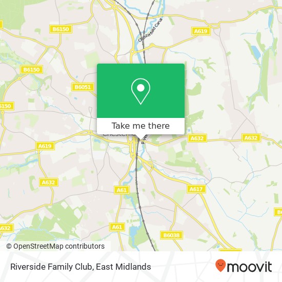 Riverside Family Club map