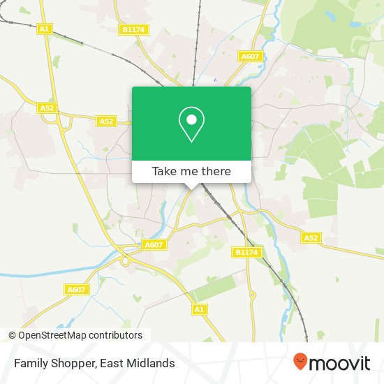 Family Shopper map
