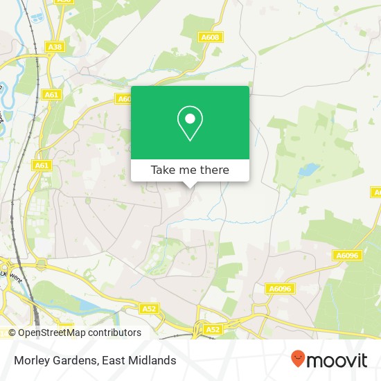 Morley Gardens map