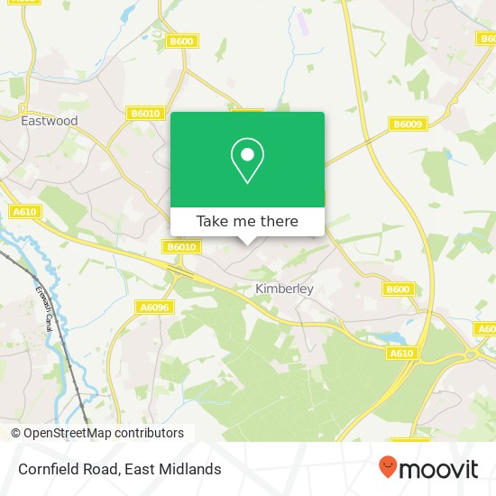 Cornfield Road map