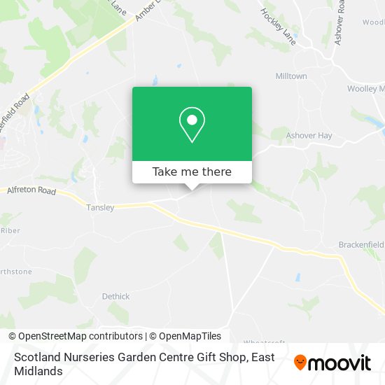Scotland Nurseries Garden Centre Gift Shop map