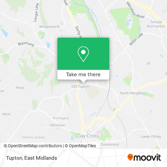 Tupton map