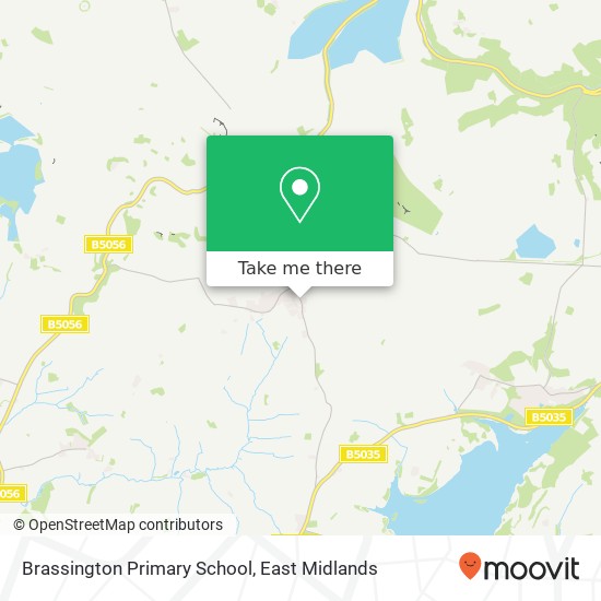 Brassington Primary School map