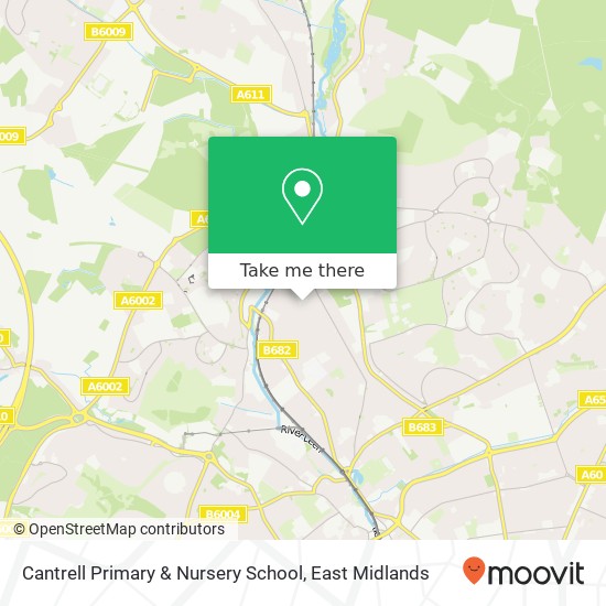 Cantrell Primary & Nursery School map