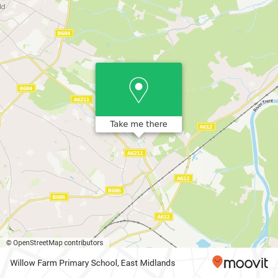 Willow Farm Primary School map