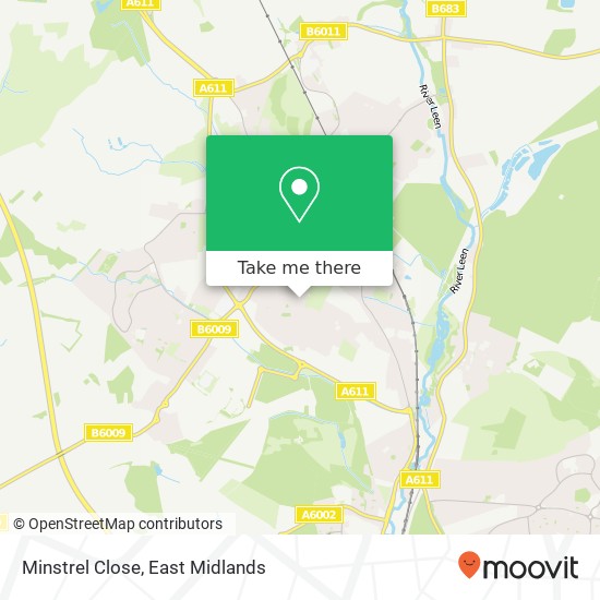 Minstrel Close map