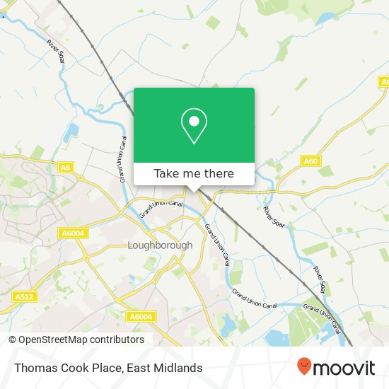 Thomas Cook Place map