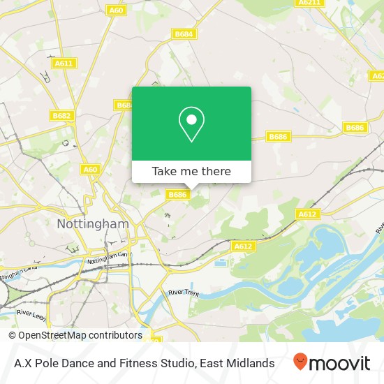 A.X Pole Dance and Fitness Studio map