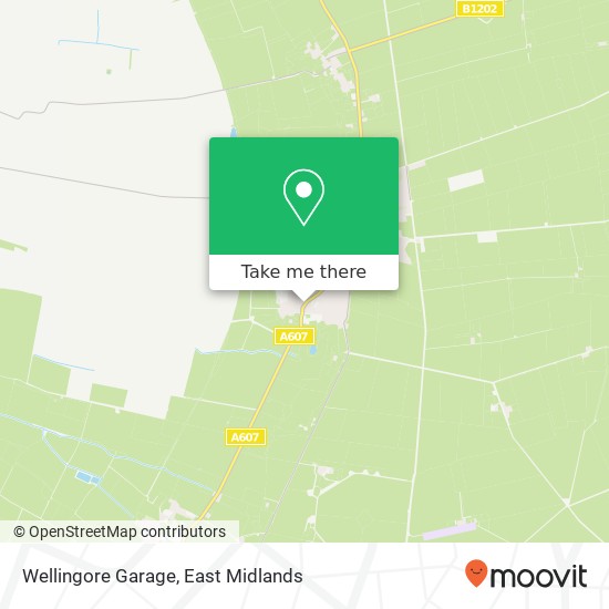 Wellingore Garage map