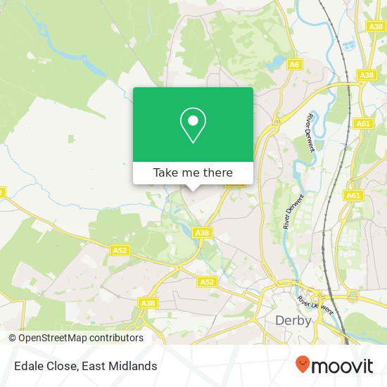 Edale Close map