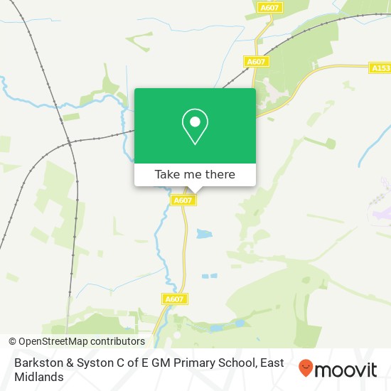 Barkston & Syston C of E GM Primary School map