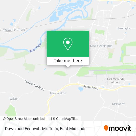 Download Festival : Mr. Tea's map