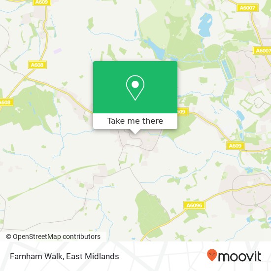 Farnham Walk map