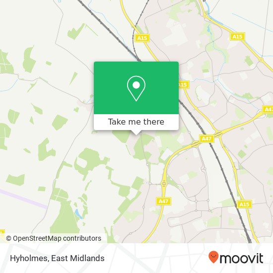 Hyholmes map