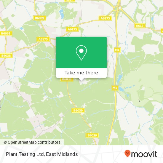 Plant Testing Ltd map