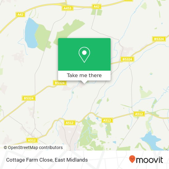 Cottage Farm Close map