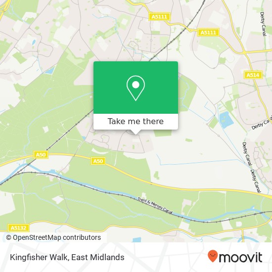 Kingfisher Walk map