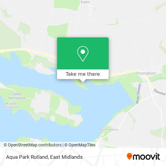Aqua Park Rutland map