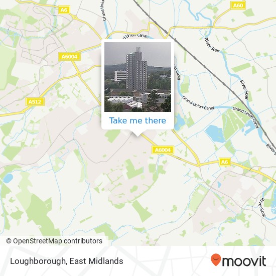 Loughborough map