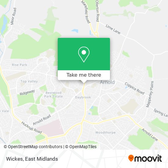 Wickes map