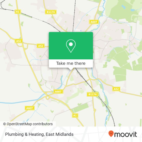 Plumbing & Heating map