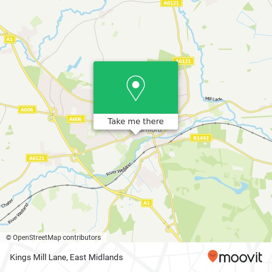 Kings Mill Lane map