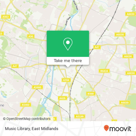 Music Library map