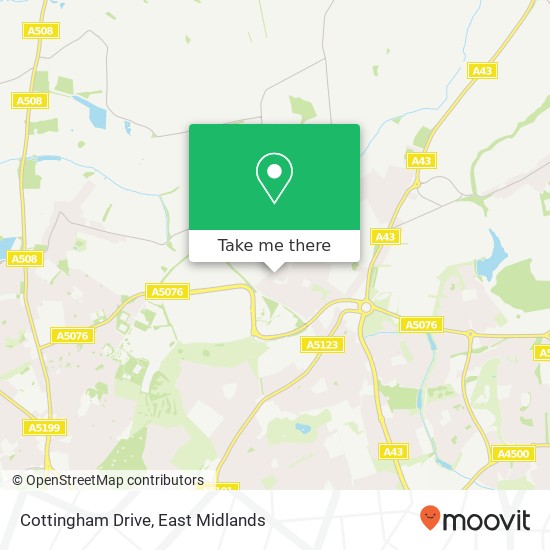 Cottingham Drive map