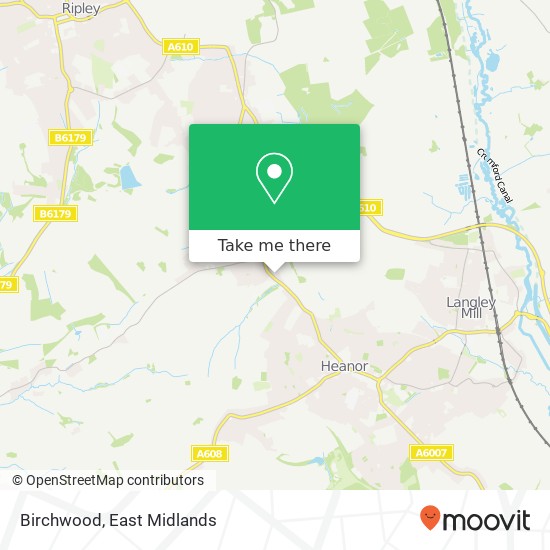 Birchwood map