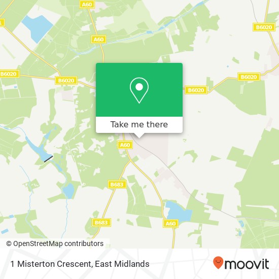 1 Misterton Crescent map