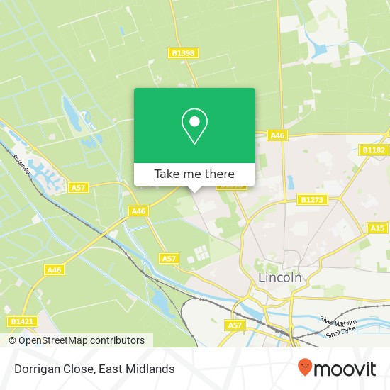 Dorrigan Close map