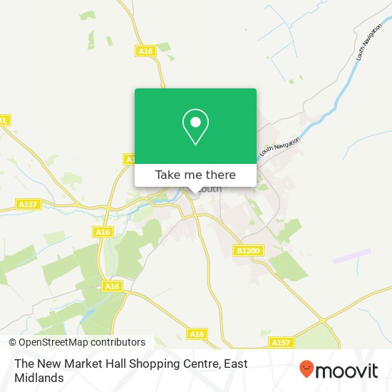 The New Market Hall Shopping Centre map