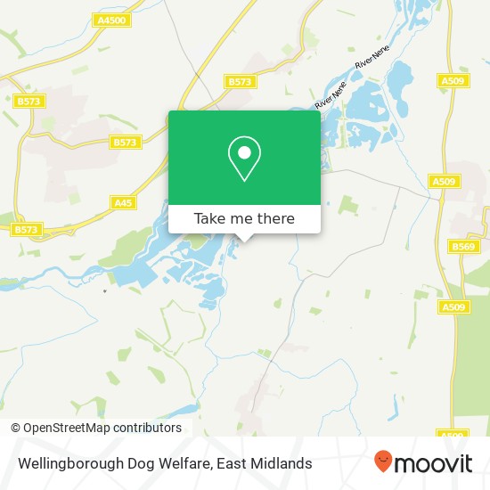 Wellingborough Dog Welfare map