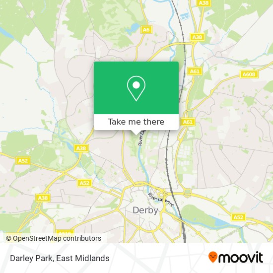 Darley Park map
