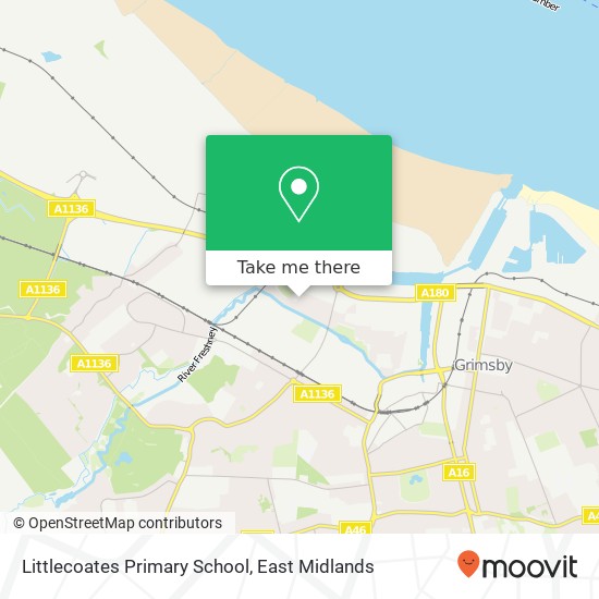 Littlecoates Primary School map