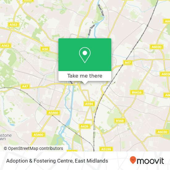 Adoption & Fostering Centre map