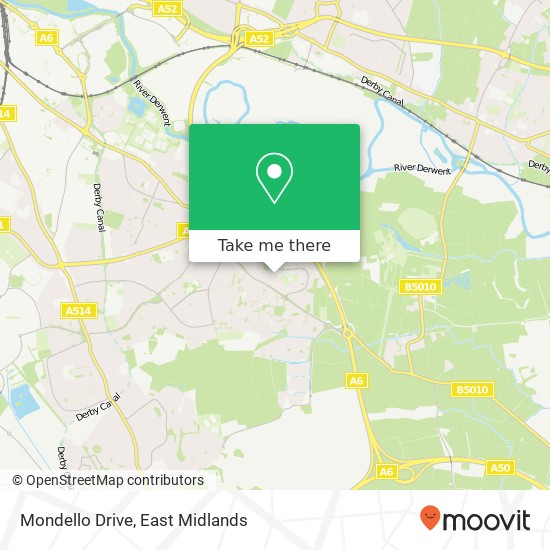 Mondello Drive map