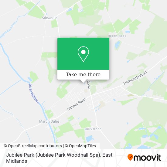 Jubilee Park (Jubilee Park Woodhall Spa) map