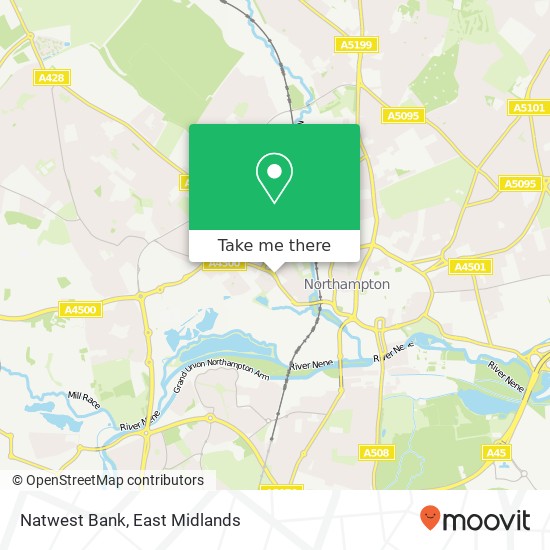 Natwest Bank map