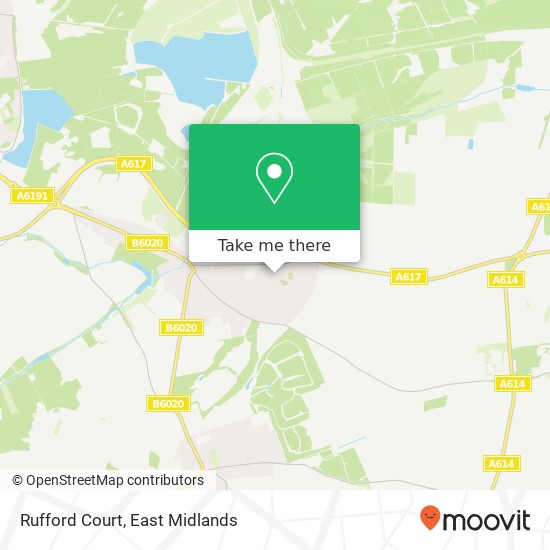 Rufford Court map