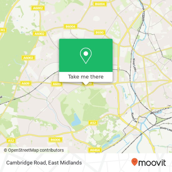 Cambridge Road map